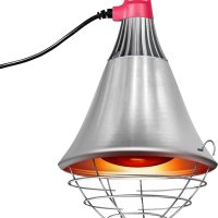 Нагревателна лампа за домашни птици - пилета инфрачервена крушка 250 W , снимка 2 - За птици - 41724335