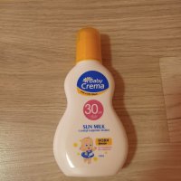 Бебешко слънцезащитно мляко Baby Crema 30spf.Цена-8 лв.Ново., снимка 1 - Козметика за тяло - 40972702
