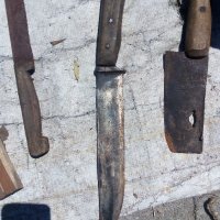 Стар кован нож, снимка 1 - Антикварни и старинни предмети - 41394498
