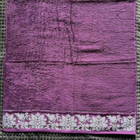 Хавлиена кърпа 70/140 cm лилава, снимка 3 - Хавлиени кърпи - 44746123