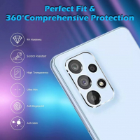 Samsung Galaxy A53 A33 A23 A13 A03 4G 5G / 9H Стъклен протектор за камера, снимка 6 - Фолия, протектори - 36467396