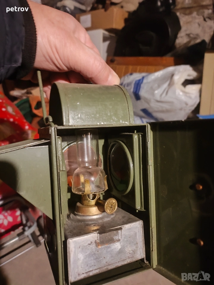Военен газов фенер., снимка 1