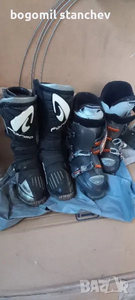 Кросови ботуши за мотор 100лв. и ски обувки 50лв., снимка 1
