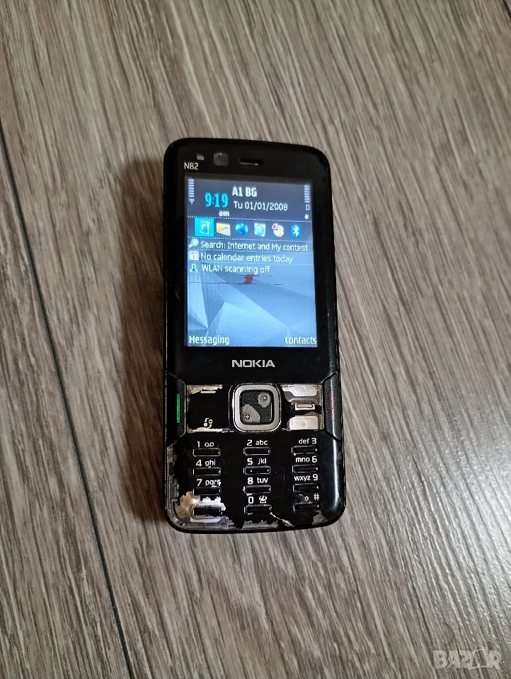 Nokia N82 Black , снимка 1