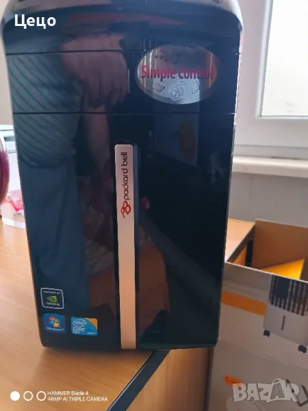 Packard bell марков комп.с оригинален window's 7, снимка 1