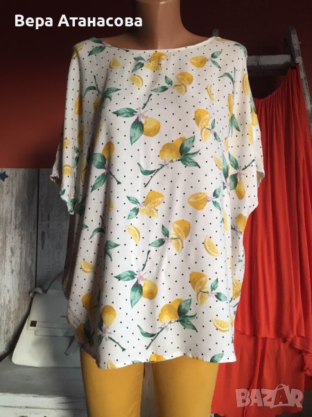 🔥🎁🌻Туника на лимончета🧡хл/2 хл👉15 лв., снимка 1