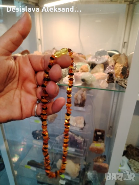 Колие с кехлибар , снимка 1