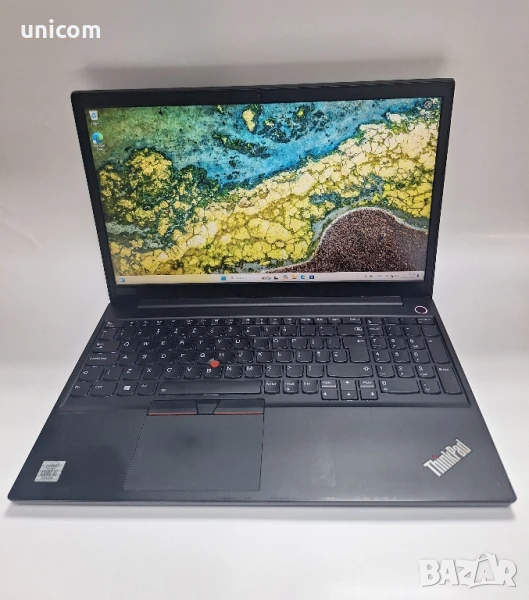 15.6" Lenovo ThinkPad E15 i5 10th 8GB 256GB работещ безпроблемно!, снимка 1