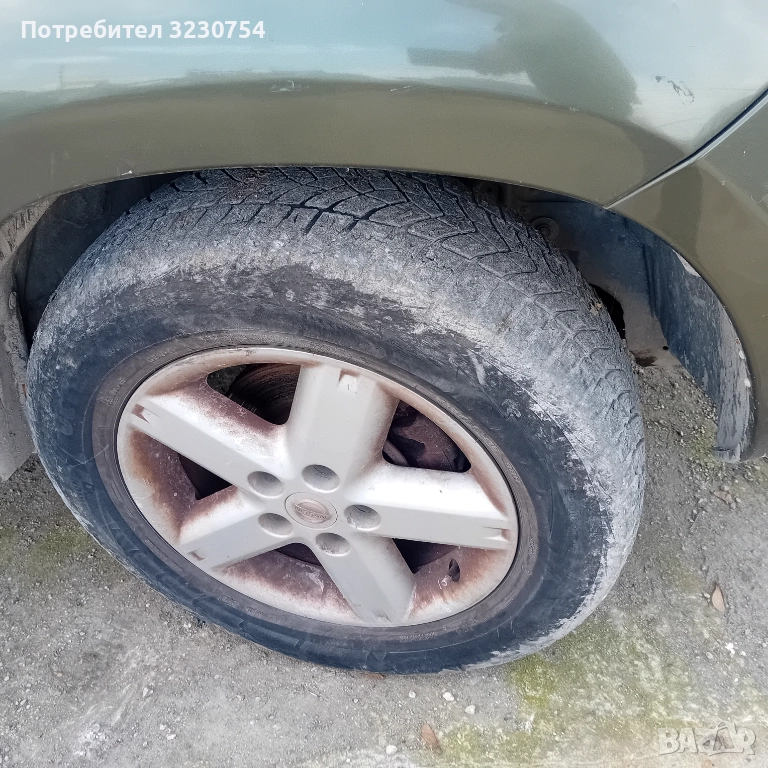 4 броя алуминиеви джанти нисан х трейл, снимка 1