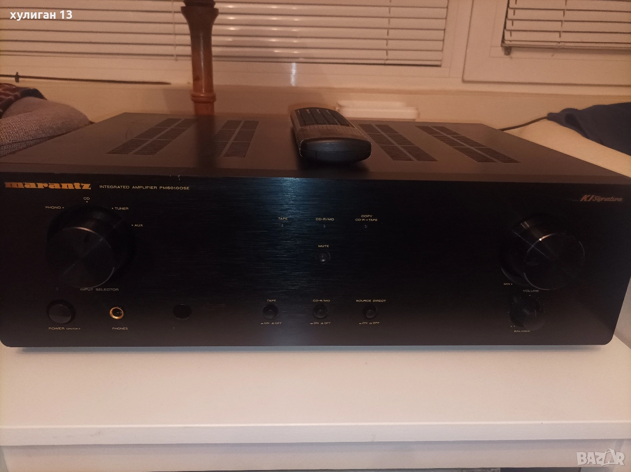 Продавам японски hi-fi усилвател Marantz PM 6010 OSE, снимка 1