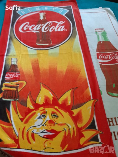 Колекция Кока Кола/Coca-Cola ПЛАЖНИ ХАВЛИИ-1990-92г, снимка 1