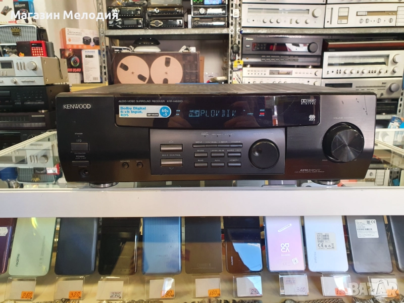 Ресийвър Kenwood KRF-V4530D В отлично техническо и визуално състояние., снимка 1