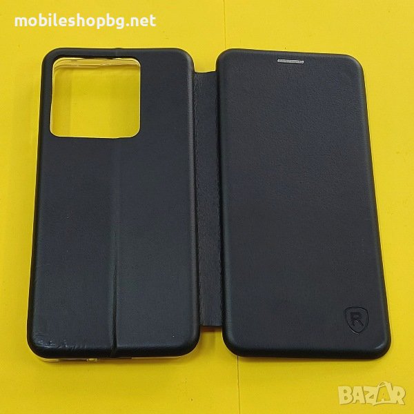 калъф за Xiaomi Redmi Note 13 Pro 5G страничен със силикон черен, снимка 1