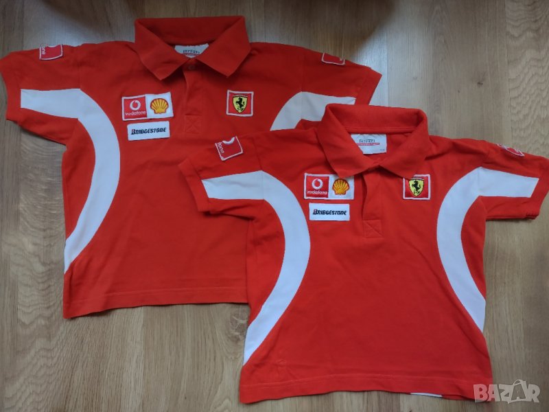 F1 Scuderia Ferrari Shell V Power Diesel / Ферари Шел - детски поло блузи, снимка 1