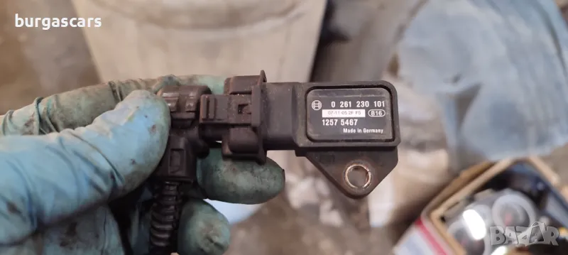 Мап сензор 0 261 230 101 Opel Corsa D 1.2 - 50лв, снимка 1