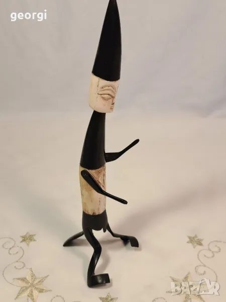 статуетка от рог 23/4, снимка 1