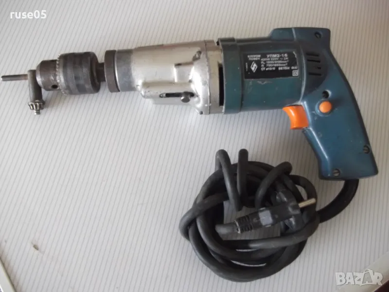 Бормашина "УПМ2-16 - Елпром-Ловеч" работеща, снимка 1