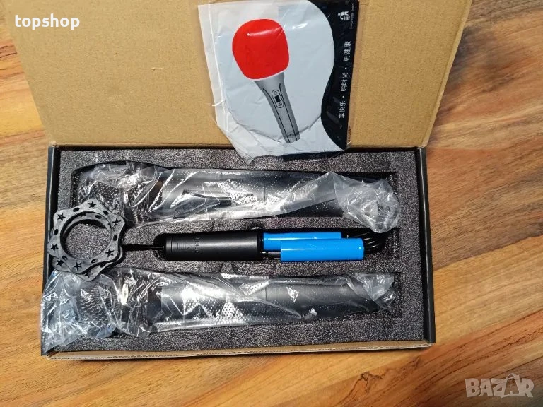 НОВИ Безжичени микрофони, UHF, USB type C, 50 часа батерия, снимка 1