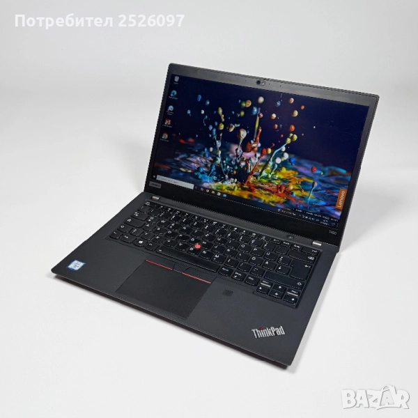 Lenovo ThinkPad T490/14” IPS/i5-8265U/20GB DDR4/256GB NVMe/Подсветка, снимка 1