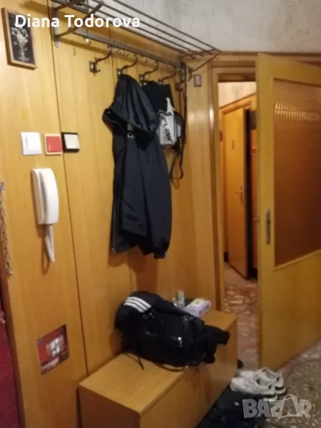 продавам дървена ламперия от коридор,врати,вграден голям масивен шкаф, снимка 1