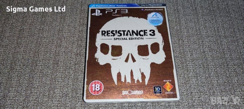PS3-Resistance 3-Steelbook Edition , снимка 1