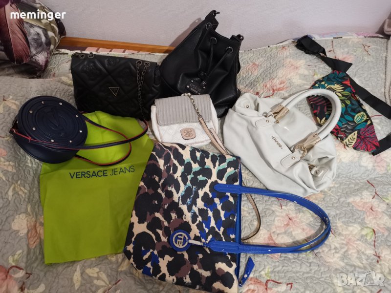 Дамски чанти guess, tosca blu, Versace , снимка 1