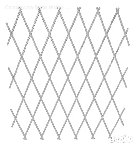 Пергола Пластмасова Сгъваема,180x90 Сантиметра, снимка 1