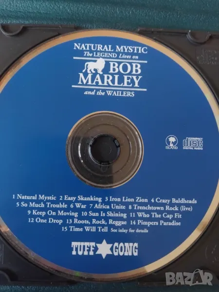 Bob Marley And The Wailers – Natural Mystic - матричен диск музика, снимка 1