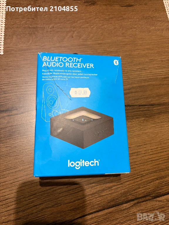 LOGITECH BLUETOOTH AUDIO ADAPTER, снимка 1