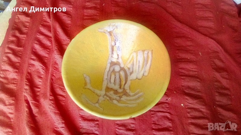 Стара керамика рисувана , снимка 1