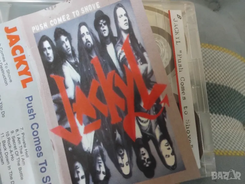 Jackyl – Push Comes To Shove - аудио касета музика, снимка 1