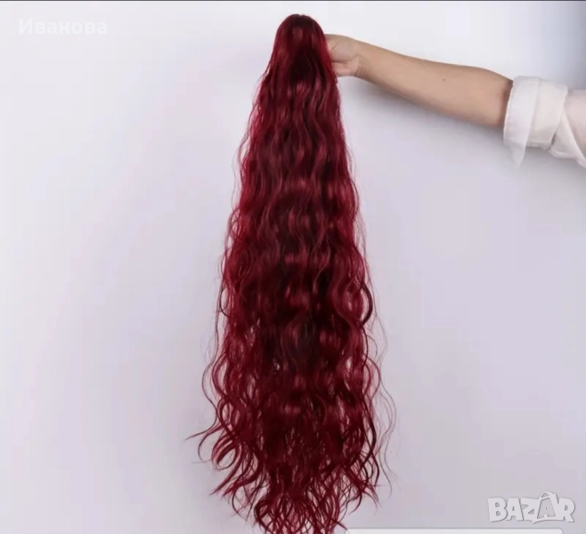 Синтетична опашка 82см., снимка 1