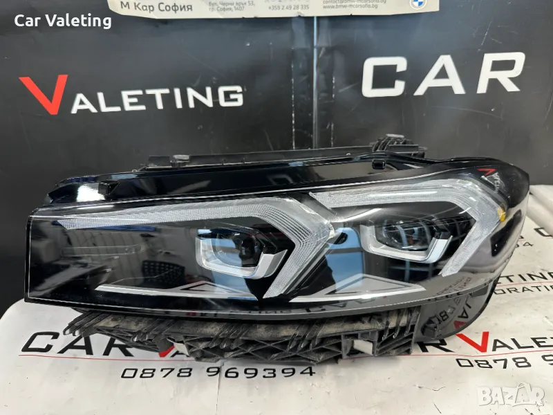 Фар фарове ляв Bmw 3 G20 G21 LCI Facelift LED БМВ 3 Г20 Г21 ЛЕД USA, снимка 1