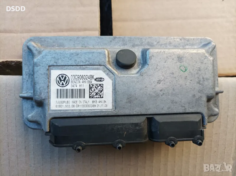 Компютър двигател / ECU 03C906024BK 4HV.BK BXW за Seat Ibiza 1.4i 16V, снимка 1