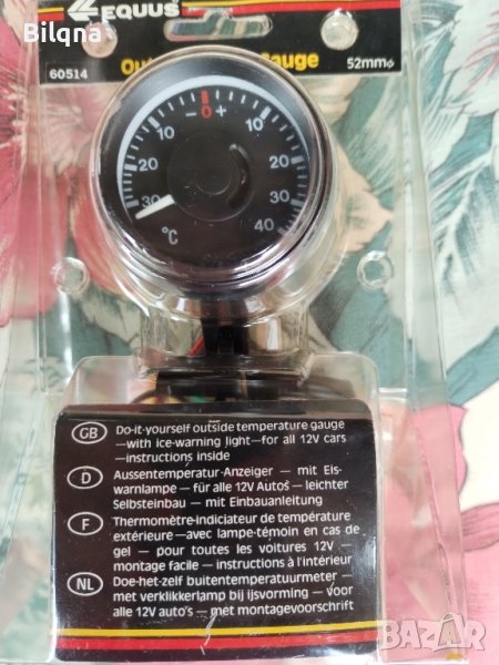 термометър за външен монтаж , снимка 1