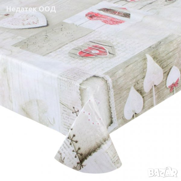 Мушама Hearts, 170х130см, многоцветна, снимка 1