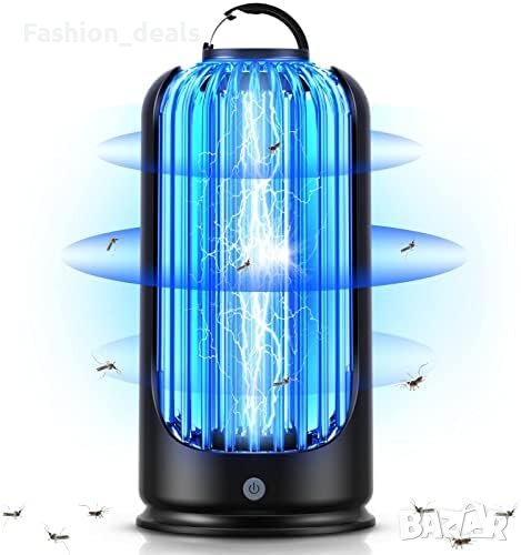 Нова Електрическа Лампа за убиване на комари мухи 2000V Дом Градина, снимка 1