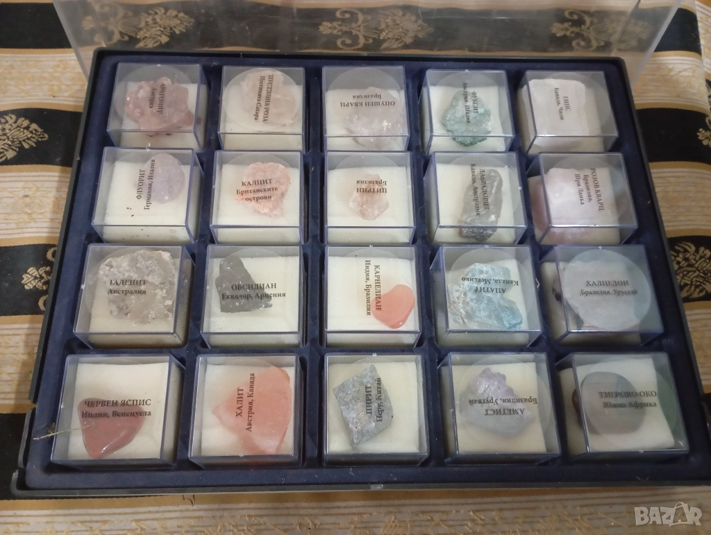 Колекция -полускъпоценни камъни, снимка 1