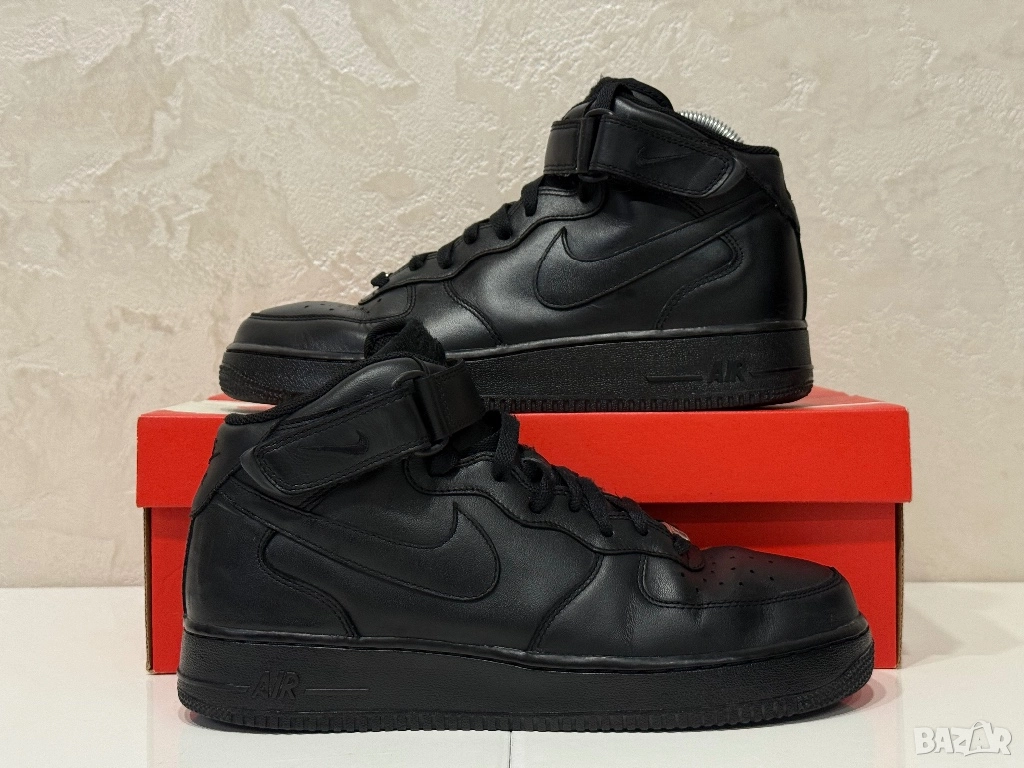 Кецове Nike Air Force 1 Black | 44 номер, снимка 1