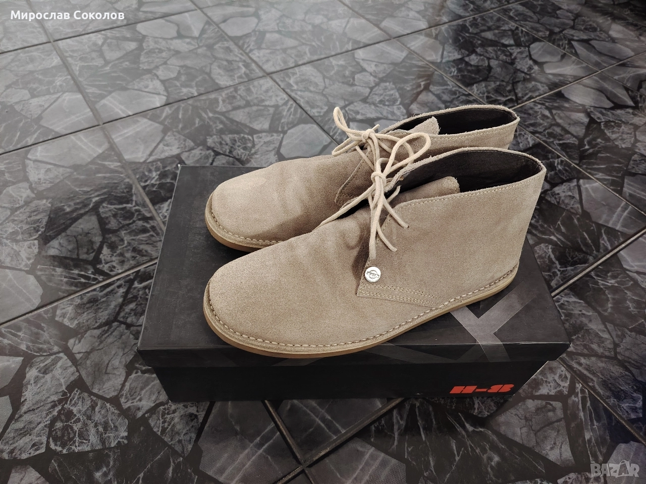 Мъжки обувки IKON естествена кожа , снимка 1