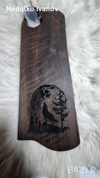 Ръчна изработка, която впечатлява – персонализирани дъски от орех!, снимка 1