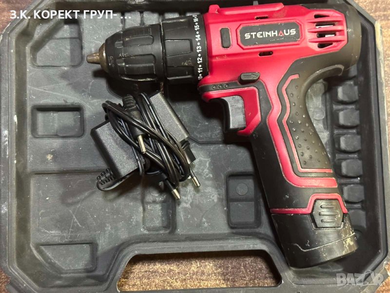 Акмулаторен Винтоверт Steinhaus PRO-CD18X, снимка 1