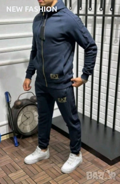 Мъжки Памучен Комплект ✨ Armani, снимка 1