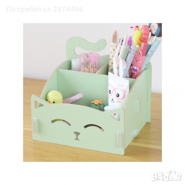 1940 Малък органайзер за детска стая с дизайн Коте, снимка 1