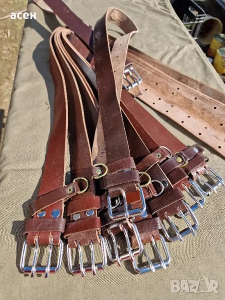 колани сержантски естествена кожа , снимка 1