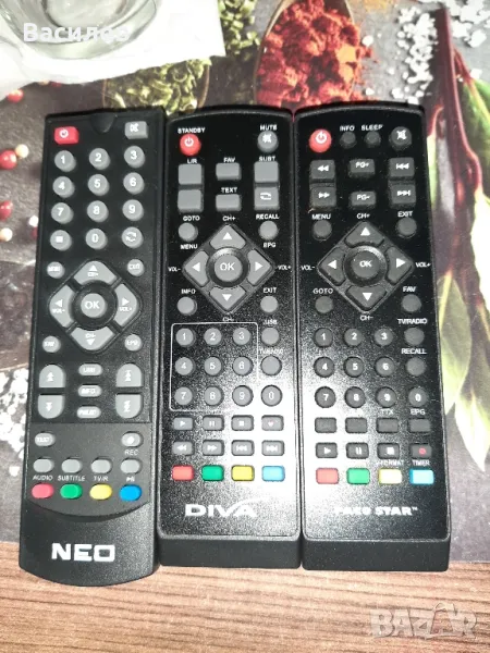 дистанционни за приемници по 10лв на брой, снимка 1