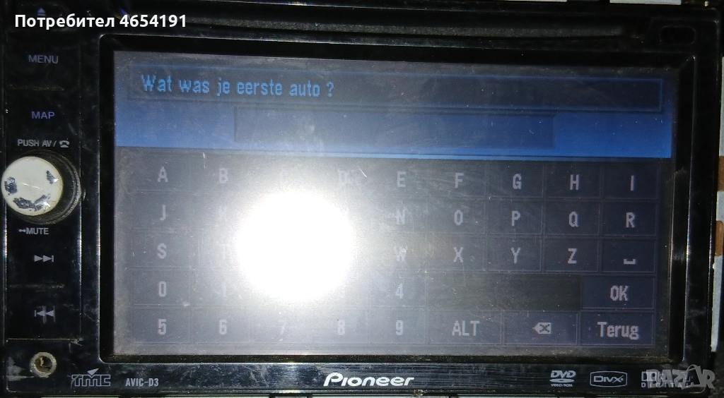 Навигация pioneer с неработещ тъч, снимка 1