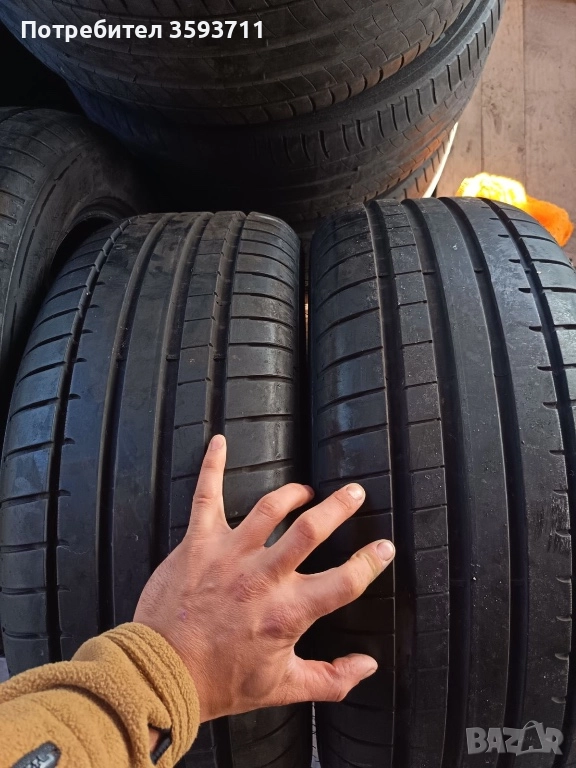 Продавам почти нови летни гуми dunlop sport max rt2 225 55 17 380лв, снимка 1