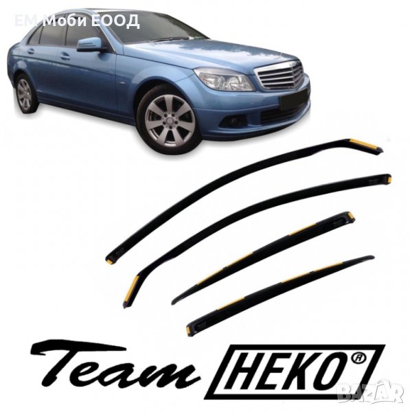 К-т 2бр предни Ветробрани HEKO за Mercedes C Class W204, снимка 1