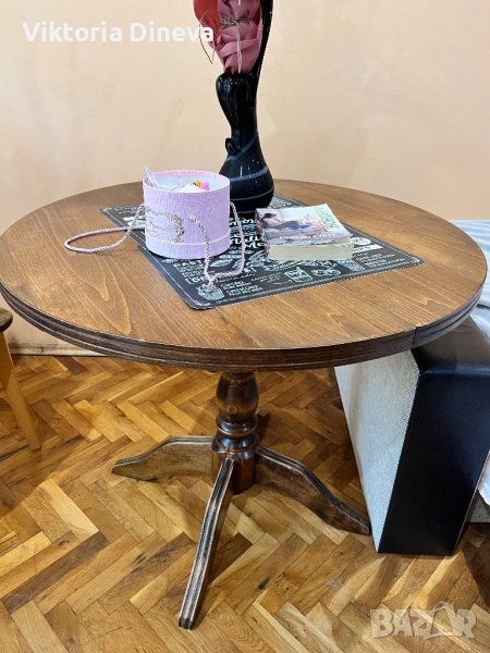 Дървена кухненска маса, снимка 1